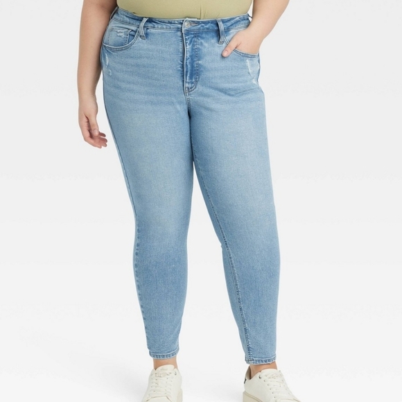 Ava & Viv Denim - High Rise Skinny Jeans